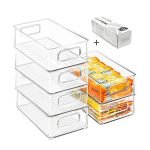 Affordable Fridge Organization Bins for Clutter-Free Kitchen Storage Solutions