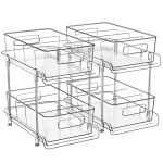 Affordable Pull-Out Pantry Shelves for Easy Kitchen and Bathroom Organization