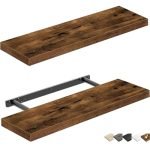 Best Floating Shelves for Kitchen Storage: Stylish Rustic Wall Solutions