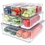 Best Fridge Storage Organizers for Clear, Stackable, and BPA-Free Bins