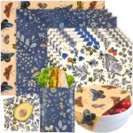 Buy Reusable Beeswax Wraps for Food: Eco-Friendly Food Storage Solutions
