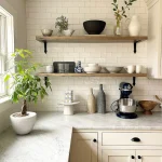 How to Decorate a Kitchen With Wall Shelves: Stylish & Practical Ideas