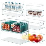 Premium Fridge Organization Bins for Clutter-Free, Easy-to-Access Storage