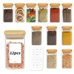 Premium Stackable Spice Jars for Organized, Stylish Kitchen Storage Solutions