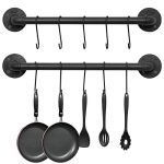 Reliable Wall-Mounted Pot Racks for Ultimate Kitchen Organization and Storage