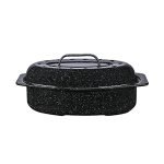 Top-Rated Roasting Pan With Lid for Perfect Turkey and Meat Roasts
